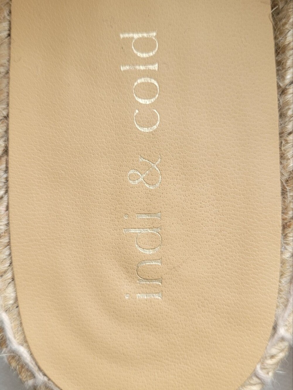 Indi & Cold boho espadrille sandals, soft sage green suede, made in Spain, EU 37 - Picture 3 of 6